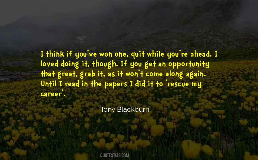 If I Quit Quotes #54762