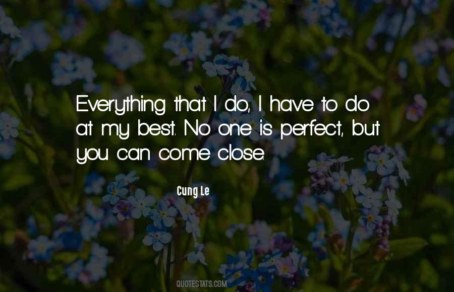 My Perfect One Quotes #1207849