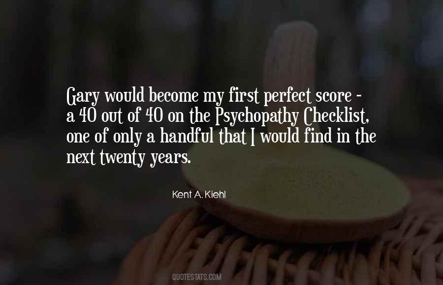 My Perfect One Quotes #541301