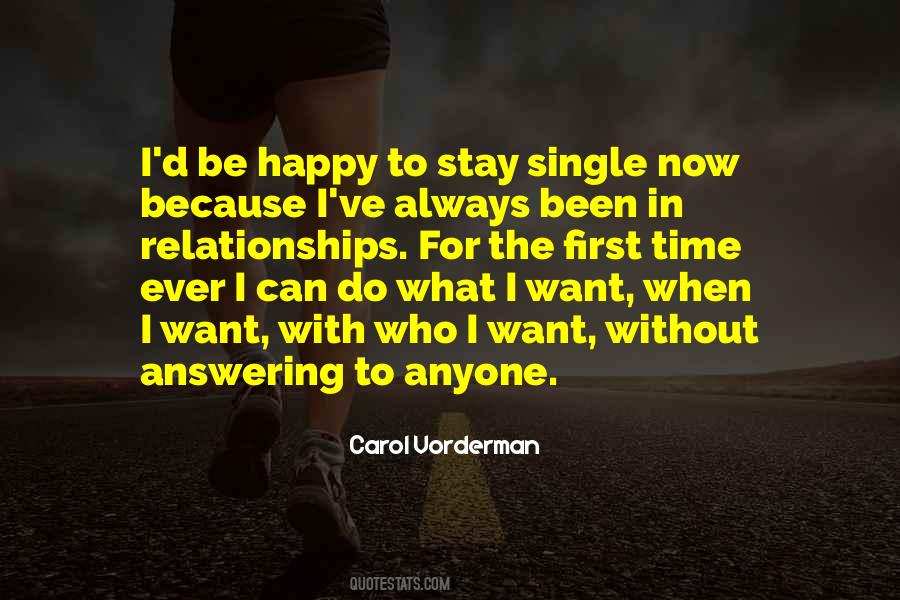 Want To Be Single Quotes #1374694