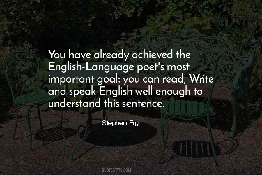 To Read English Quotes #687501
