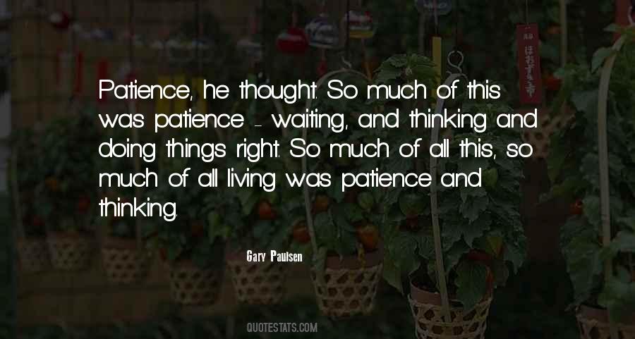 Waiting Patience Quotes #595861