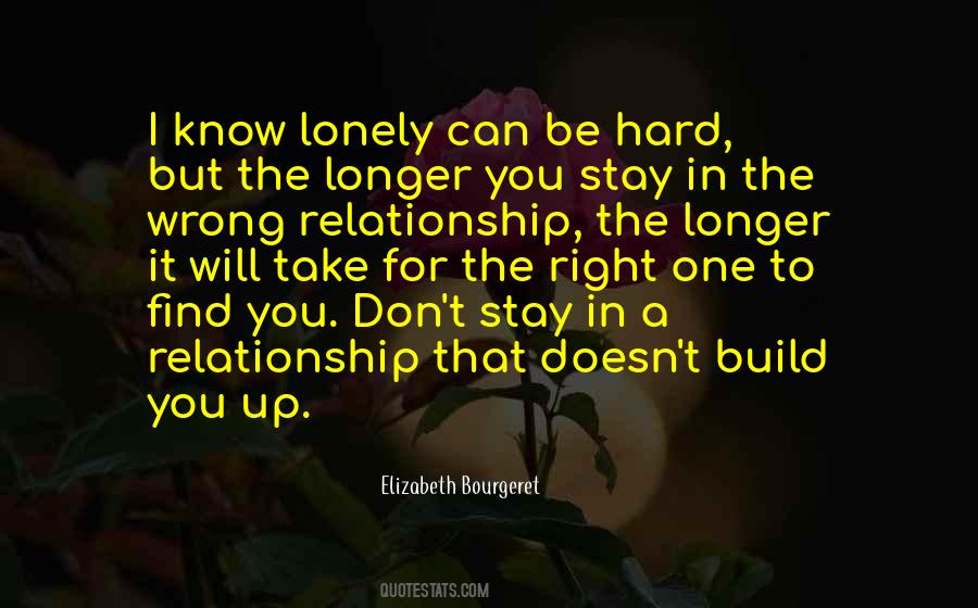 Stay Alone Quotes #1308247