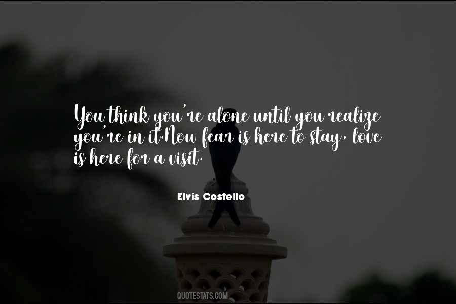Stay Alone Quotes #443036