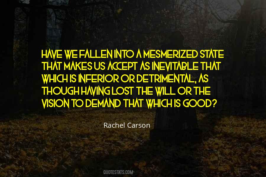 Accepting The Inevitable Quotes #145574
