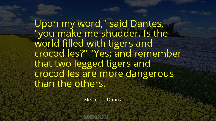 The World Is More Dangerous Quotes #945212