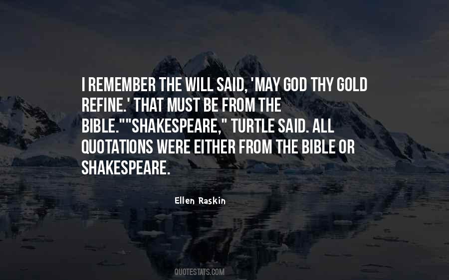 Shakespeare And Bible Quotes #1746058
