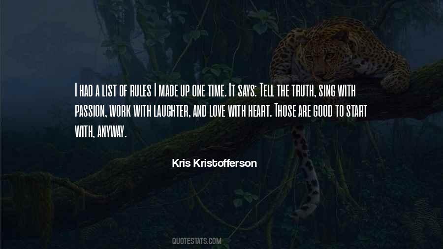 Passion And Heart Quotes #1282720