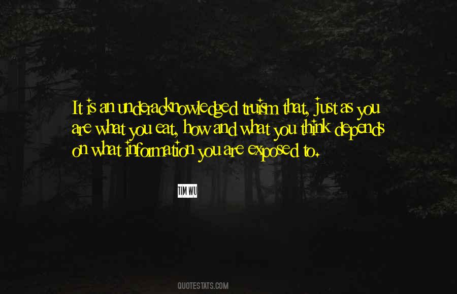 You Are What You Think You Are Quotes #89601