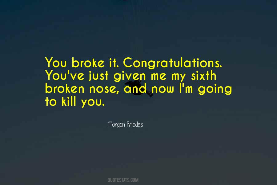 I M Broken Quotes #373073