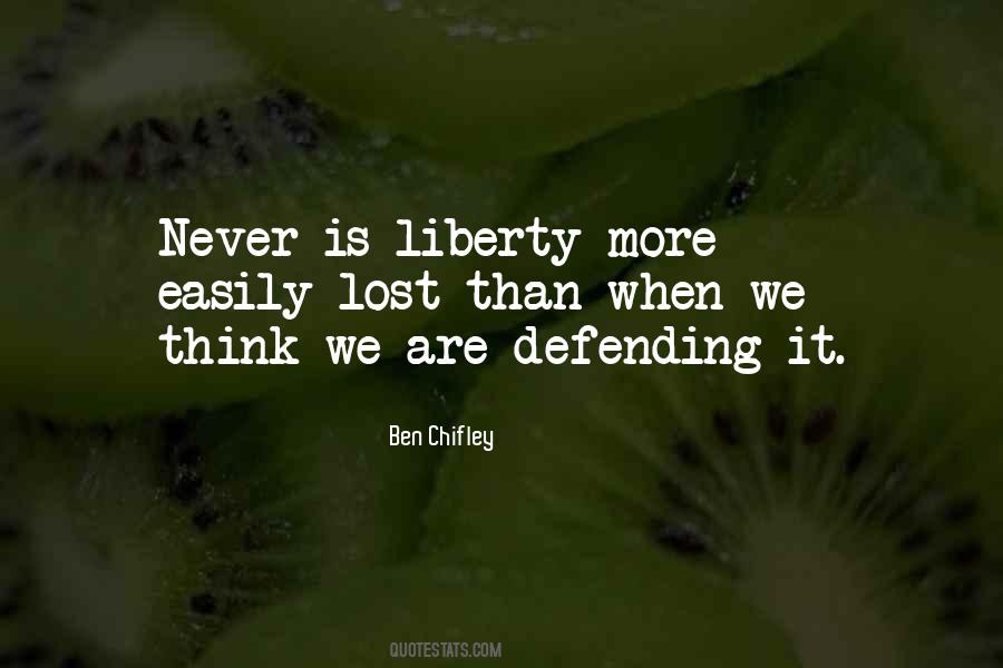 Liberty Lost Quotes #836191