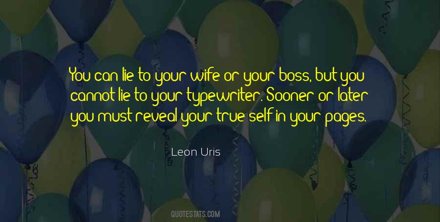 My Wife Is The Boss Quotes #213875