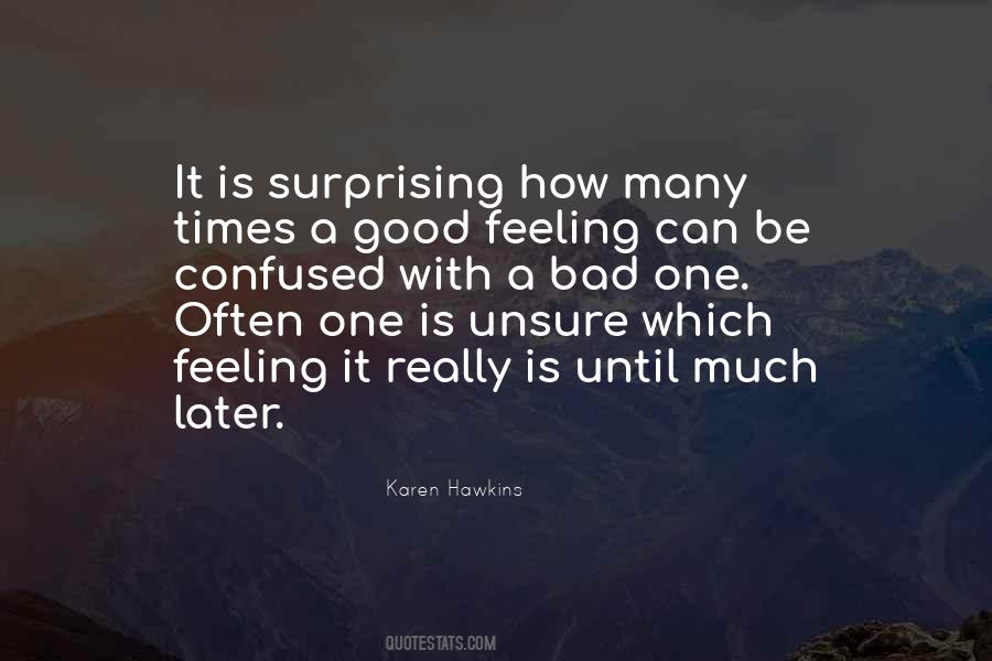 Confused Feeling Quotes #195877
