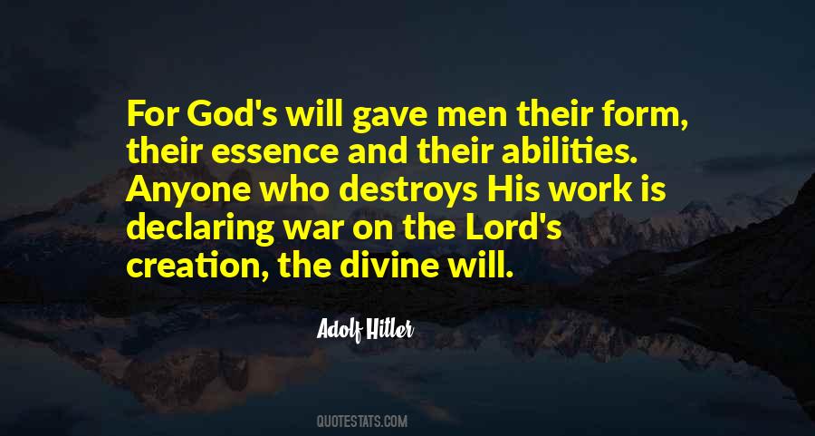 Hitler War Quotes #467202