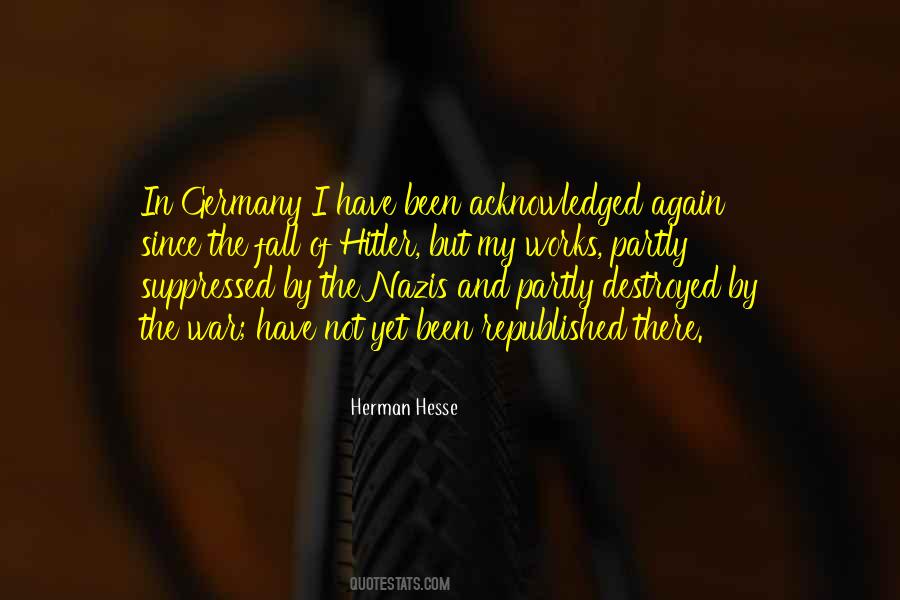 Hitler War Quotes #784140