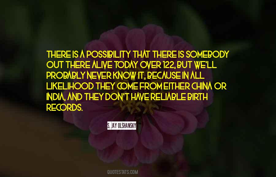 Birth Records Quotes #491220