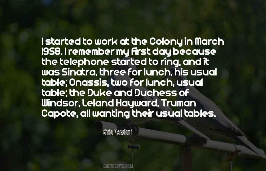 Quotes About The First Day Of March #579421
