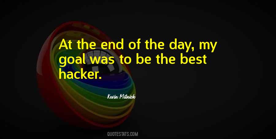 Best End Of The Day Quotes #1121664