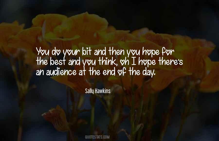 Best End Of The Day Quotes #1297315