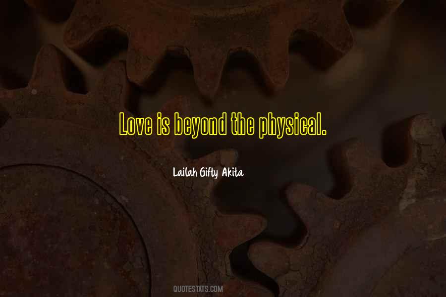 Love Is Beyond Quotes #663463