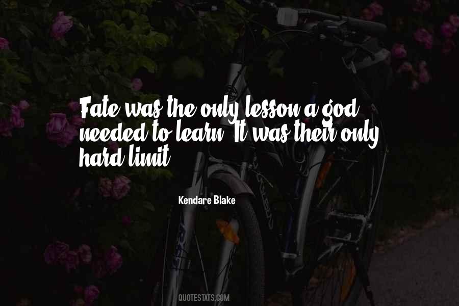 God Lesson Quotes #1036891