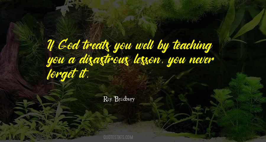 God Lesson Quotes #657538