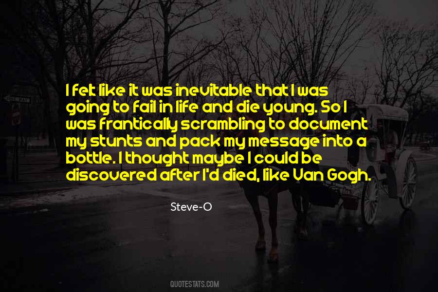 Died So Young Quotes #548830