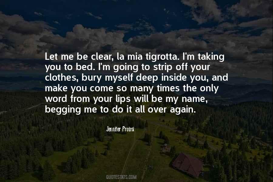 You Let Me Be Myself Quotes #1806625