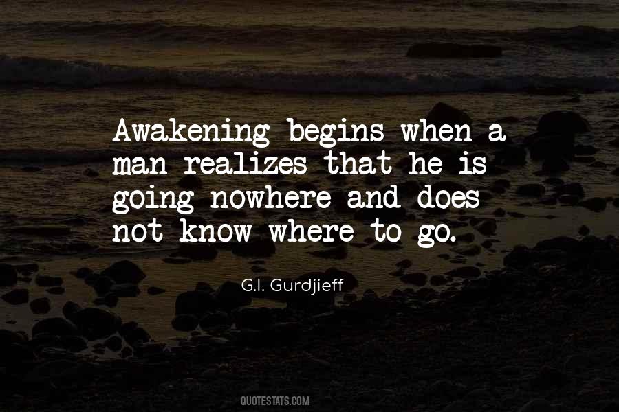 Quotes About Going Nowhere #615590