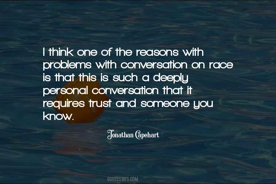 Trust Problems Quotes #1499804