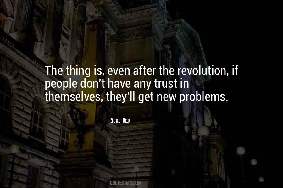Trust Problems Quotes #17744