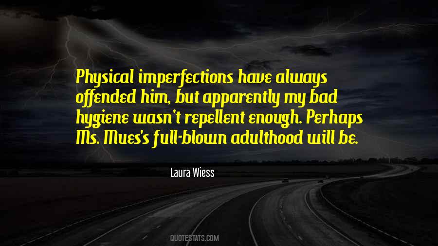 My Imperfections Quotes #156245