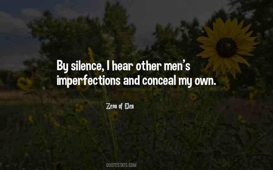 My Imperfections Quotes #390736