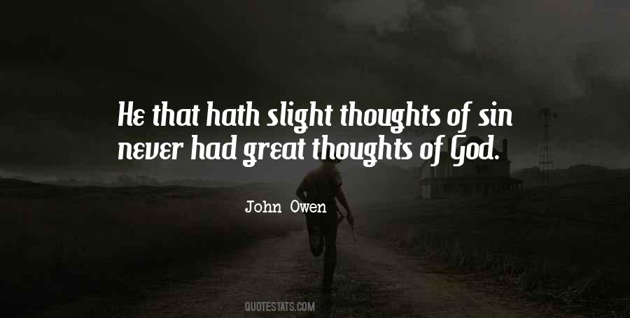 Thoughts Of God Quotes #177228