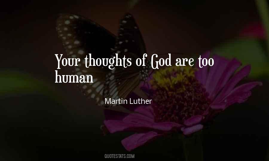 Thoughts Of God Quotes #25312
