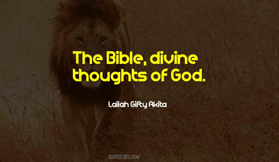 Thoughts Of God Quotes #679787