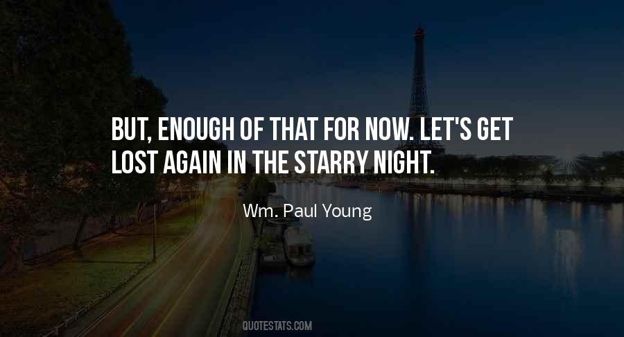 Quotes About The Starry Night #1796532