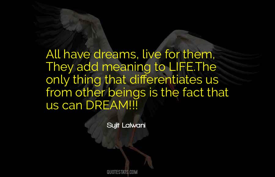 Dream Meaning Quotes #619611