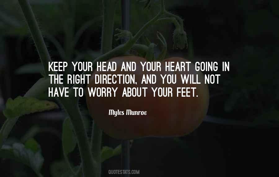 Quotes About Going In The Right Direction #102812