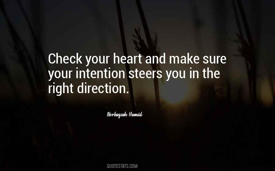 Quotes About Going In The Right Direction #28130