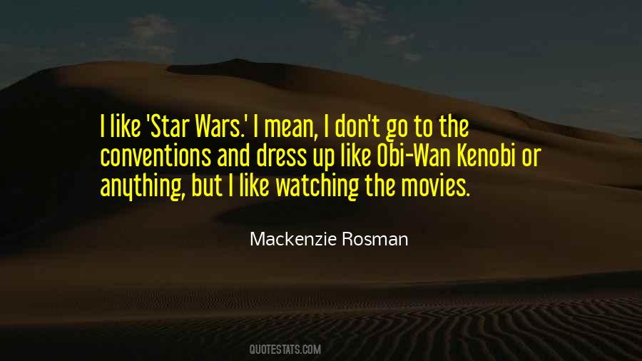 Obi Wan Kenobi Star Wars Quotes #1295429