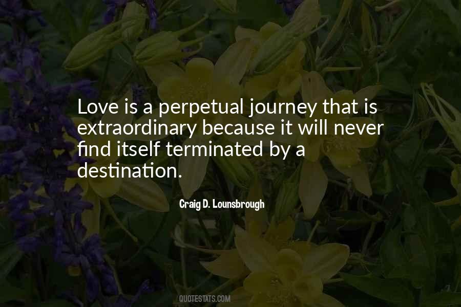 Love Is Journey Quotes #191470