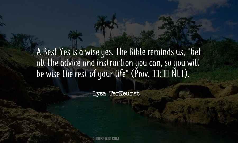 Wise Best Quotes #1068658