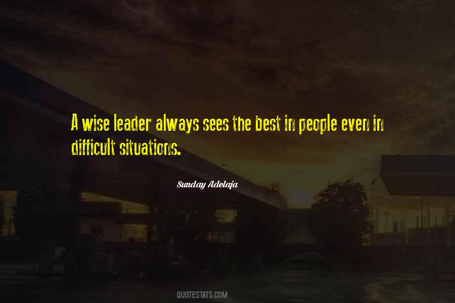 Wise Best Quotes #1521579