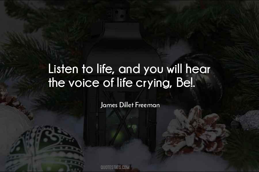 Life Crying Quotes #1179582