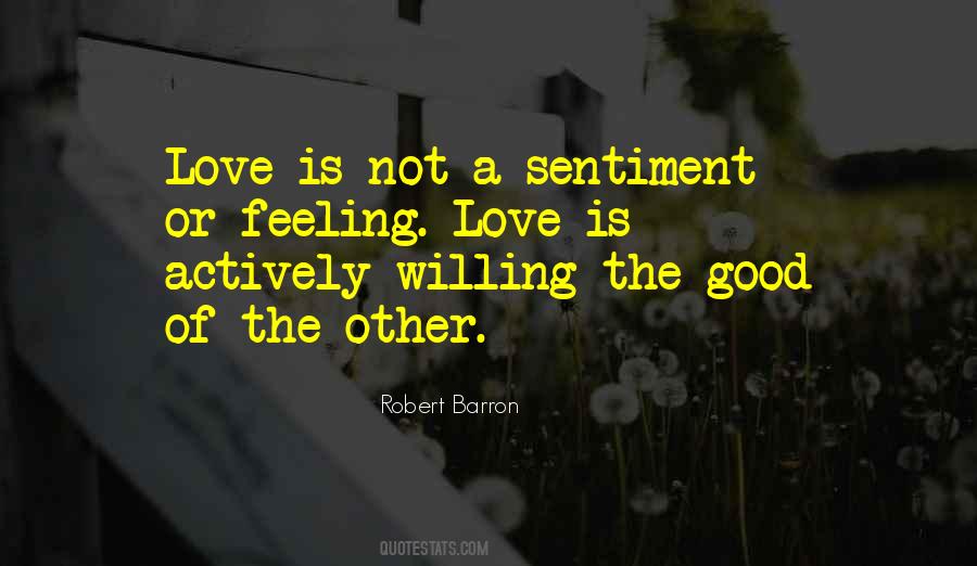 Sentiments Of Love Quotes #1065742