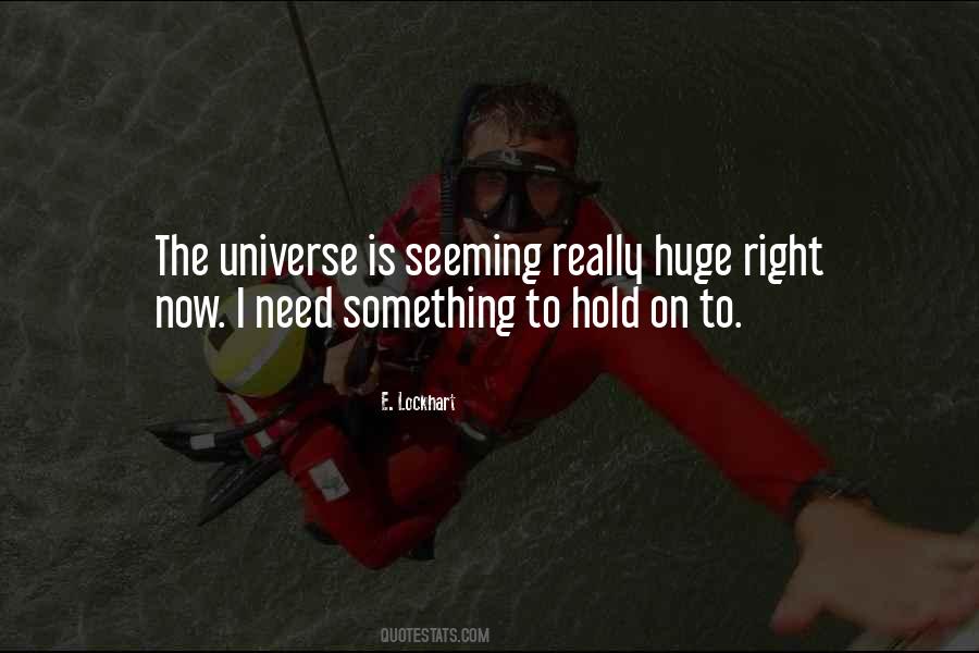 Hold On To Something Quotes #755467