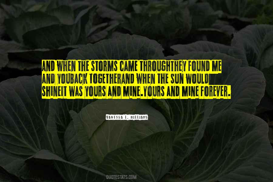 Mine Forever Quotes #1232255