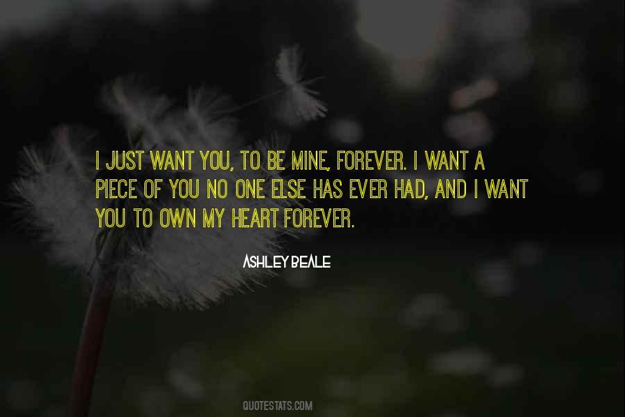 Mine Forever Quotes #778753