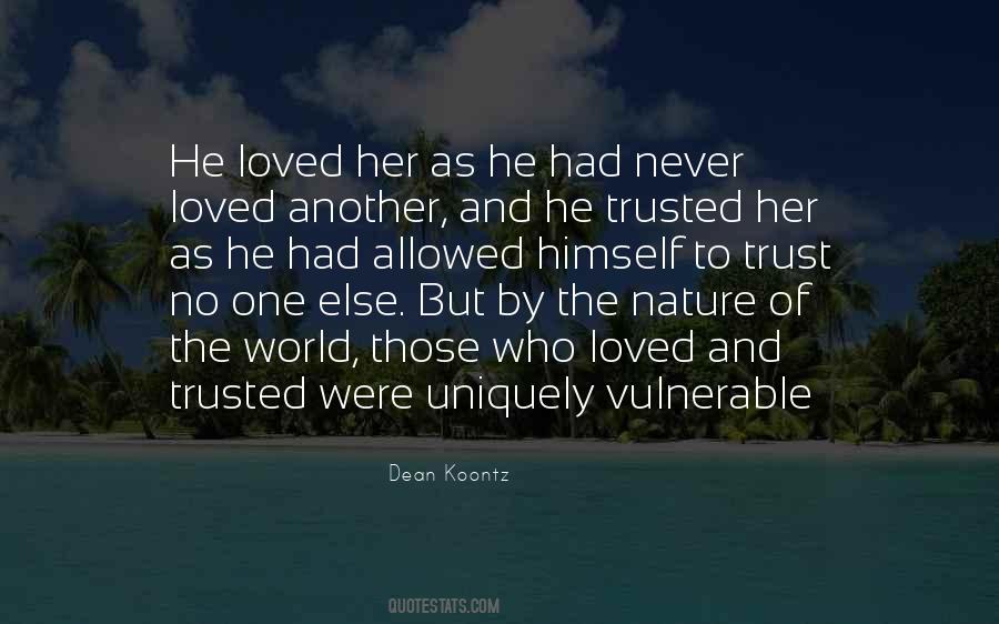 No One Trusted Quotes #668648